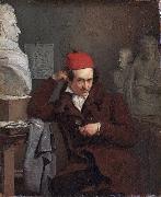 Charles Van Beveren Portrait of Louis Royer oil on canvas